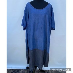 Ava & Viv Oversized Short Sleeve Dress 4X